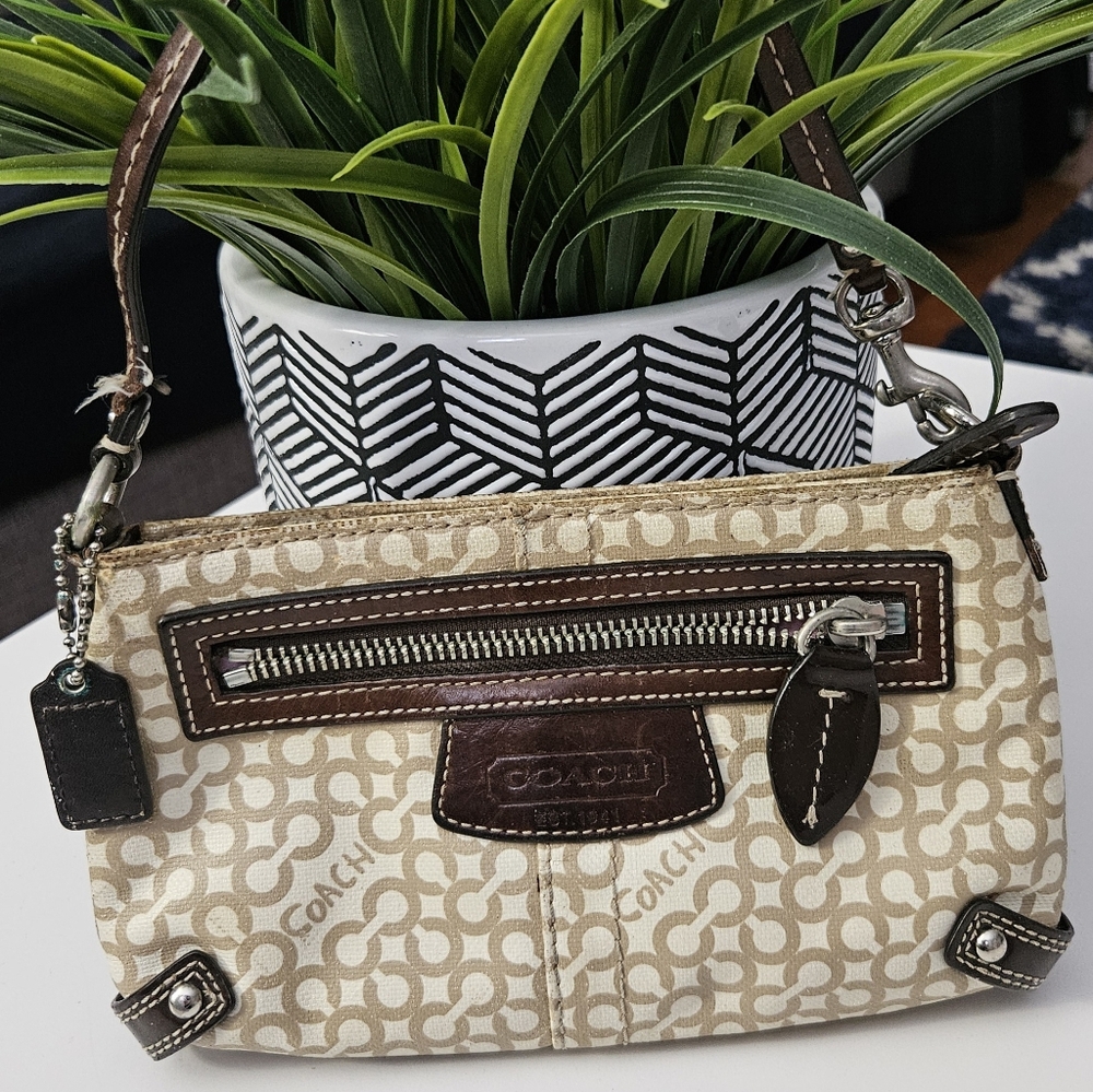 Vintage Coach Wristlet